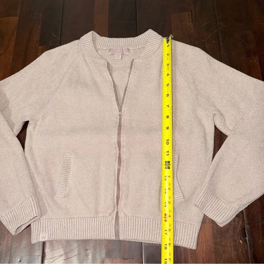 Barefoot Dreams CozyChic Ultra Lite Jacket Girls Size 12/14 Youth - Picture 6 of 7